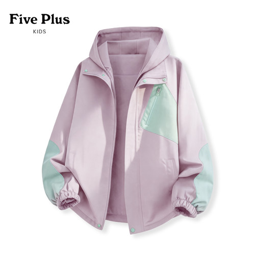 Five Plus女童冬季羽绒服2026新款童装保暖三防户外儿童冬装外套