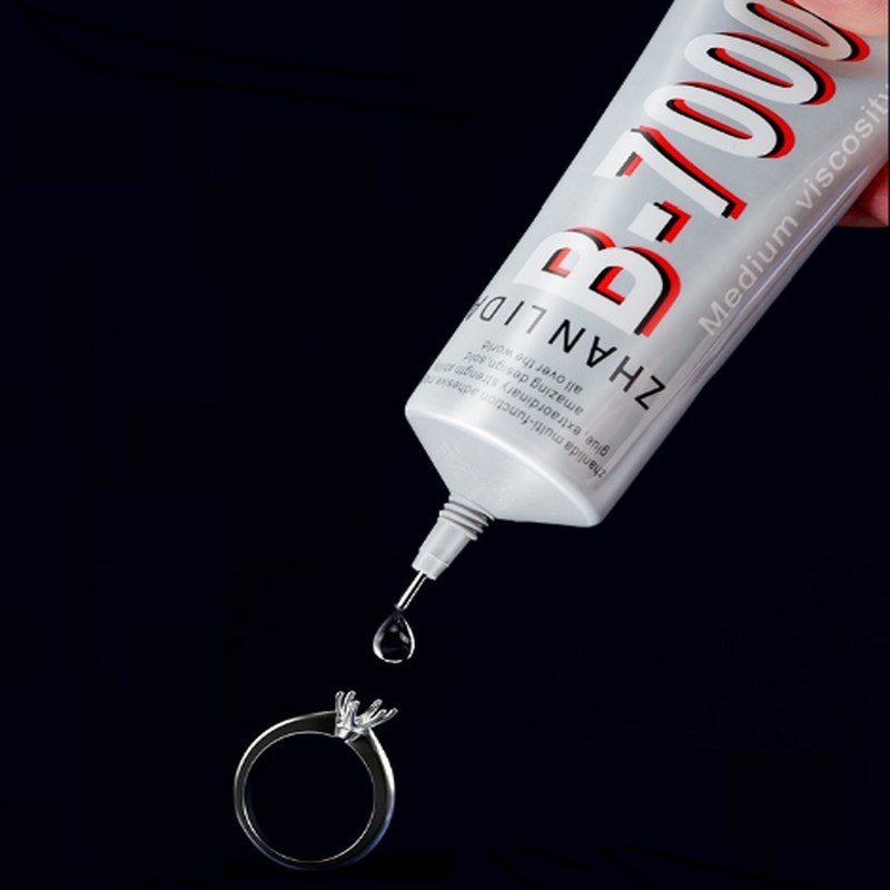 b7000手机液晶屏幕相框密封胶珠宝首饰笔记本后盖工艺品粘接胶水