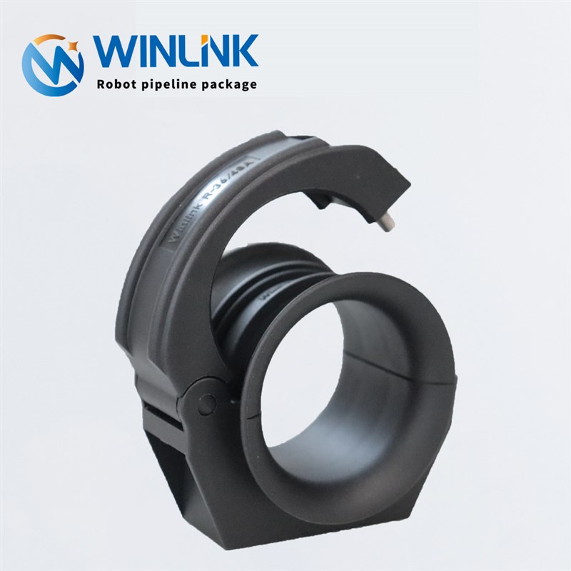 威?科Winlink ?喇叭口指向滑?支架机器人管?包?管滑式固定座
