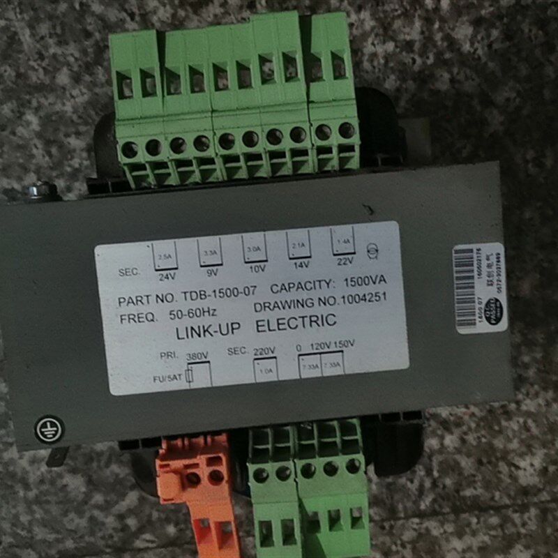 电梯配件电梯专用变压器1500VA联创电气TDB-1500-07/LINK-UP全新