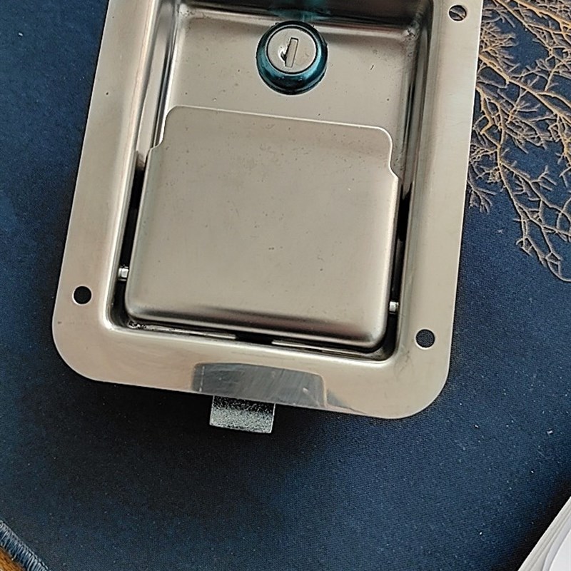 怀海柜锁工业不锈钢面板锁拉闸式特种作业车工程车门锁MS866-26C