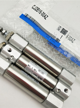 气动迷你气缸CDJ2B16-5Z-10Z-15Z/RZ/SZ/TZ/SRZ/AZ-B/-A不锈钢