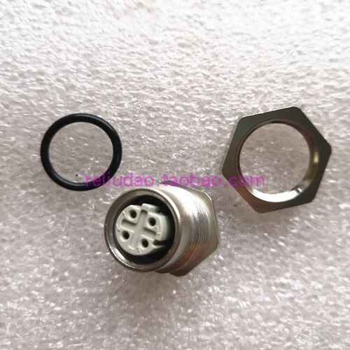 HARTING连接器21033712415圆形4芯 M12-F PFT 4-POLE原装新品浩亭