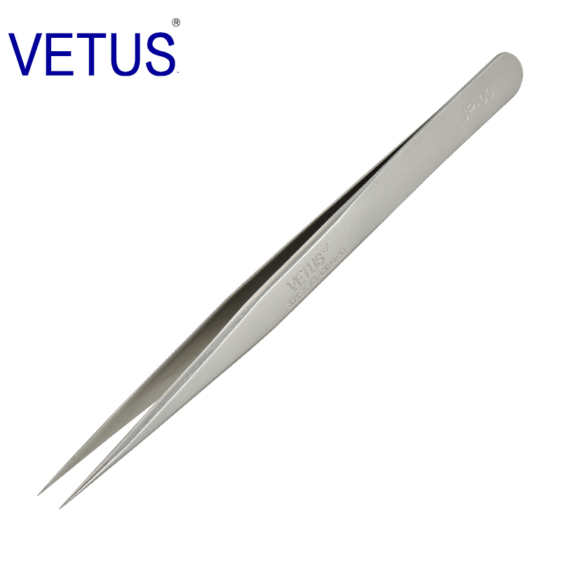 VETUS 高端超精密镊子JP-00(135mm)特种不锈钢防磁防酸碱 钟表