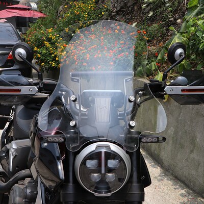 适用高金GK1000摩托车前挡风板挡风玻璃THOR1000前挡风玻璃配件