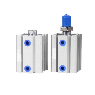 亚德客型气缸 ACQ ACQS 50X5X10X20X25X30X35X40X45X50X75X100-SB