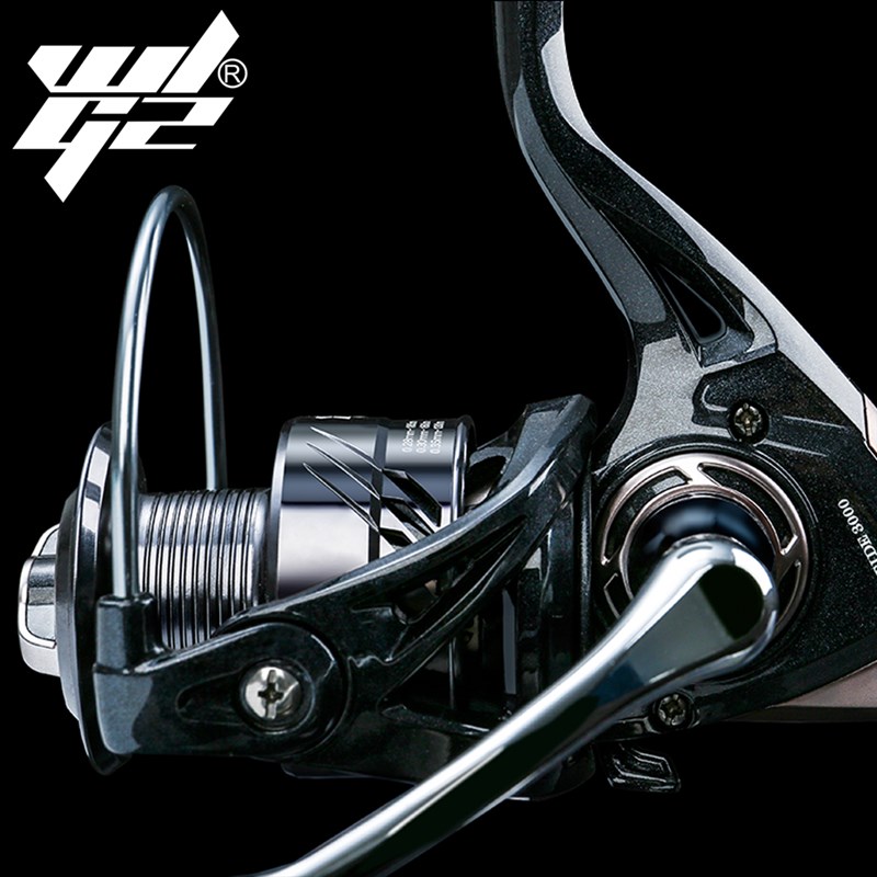 纺车轮斜口线杯全金属超轻远投3000型路亚矶钓轮防海水渔轮鱼线轮