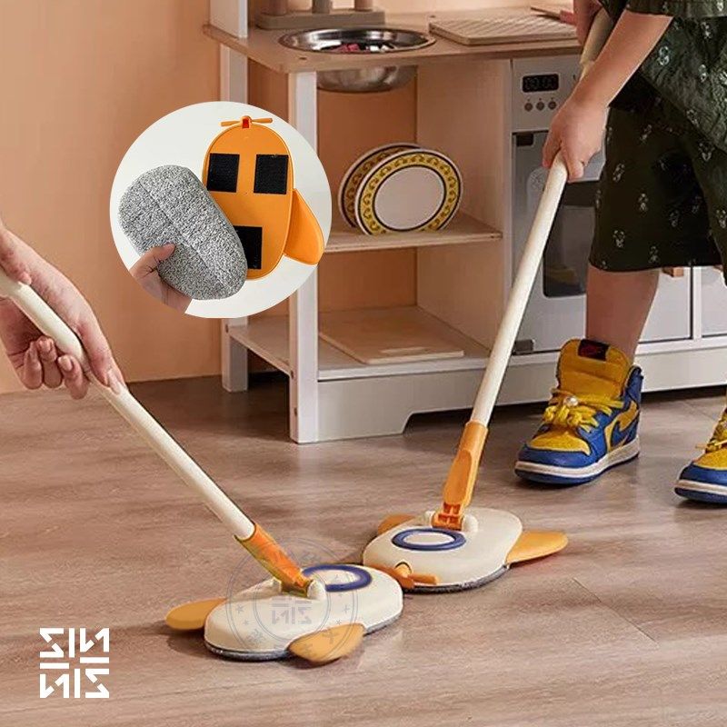 恋家主义趣味亲子劳动清洁套装小扫把拖把小孩迷你扫帚扫地