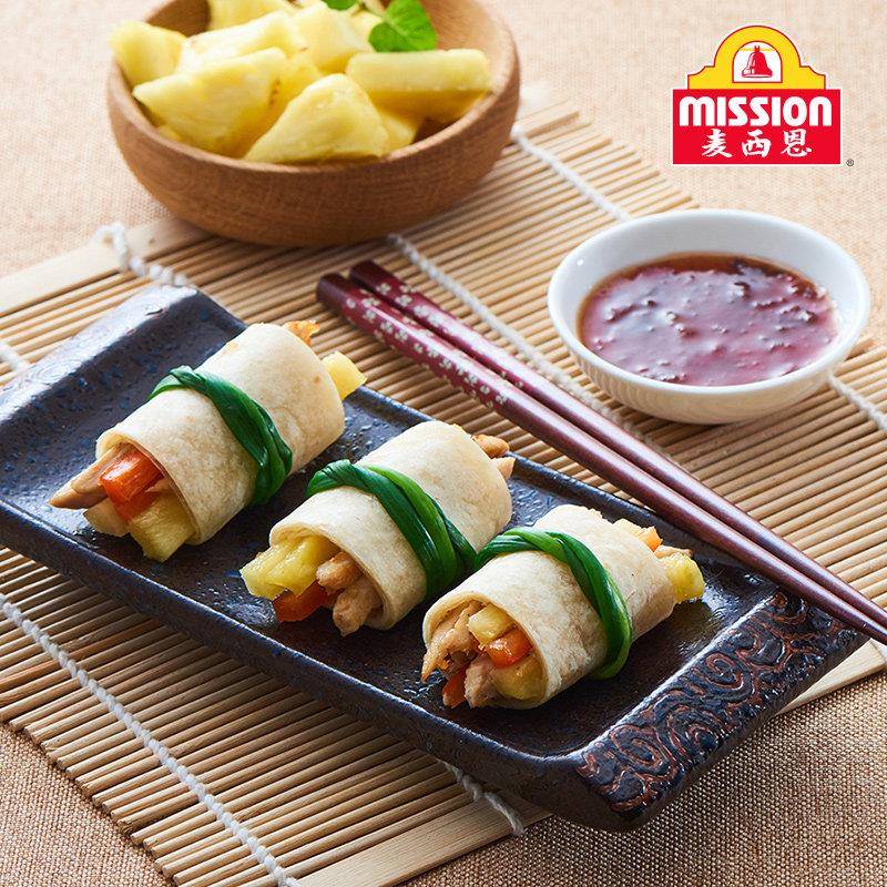 麦西恩原味卷饼270g/袋6片健康营养方便早餐饼8英寸速食卷饼面饼