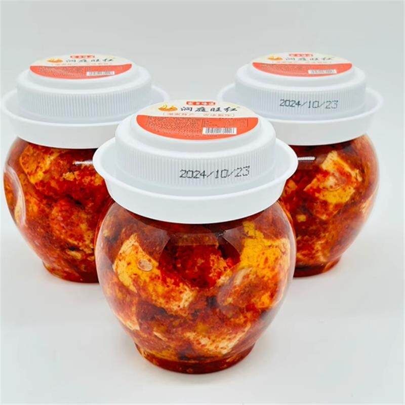 新货湖南特产红腐乳洞庭旺
