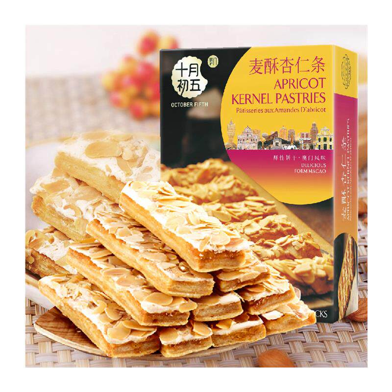 新货麦酥杏仁条200g传统