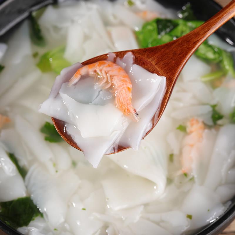 锅边糊福州特产连江海鲜锅边片鼎边糊福建特产小吃速食早餐带配料