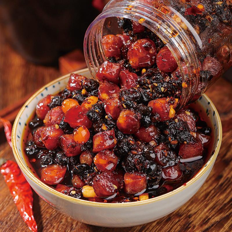 新货湖南腊肠酱拌饭酱下饭