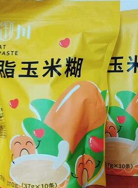 新货佐川纯玉米糊江国栋致富经0添蔗糖低钠冲泡免煮南京农大