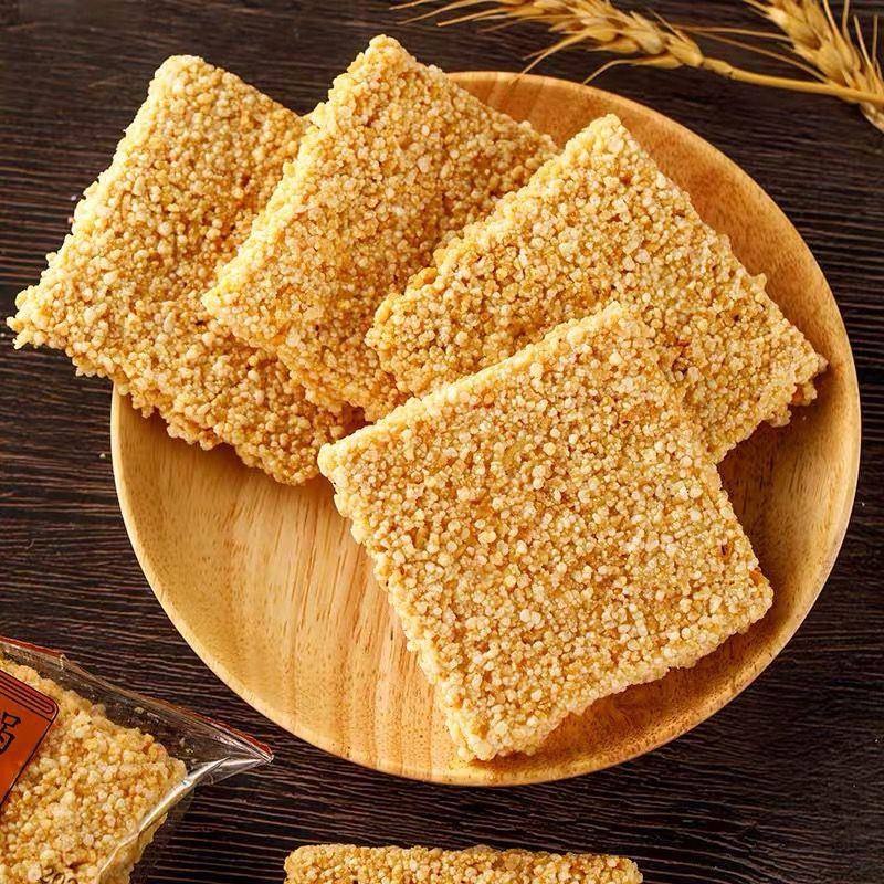 乐锦记米酥酥原味正宗糯米锅巴零食独立包装安徽特产休闲小吃美味