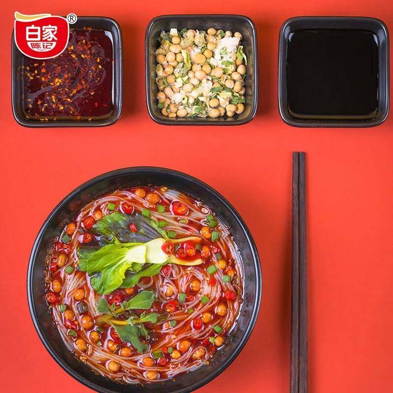 白家陈记酸辣粉袋装红薯粉正宗重庆酸辣粉丝宿舍速食品夜宵