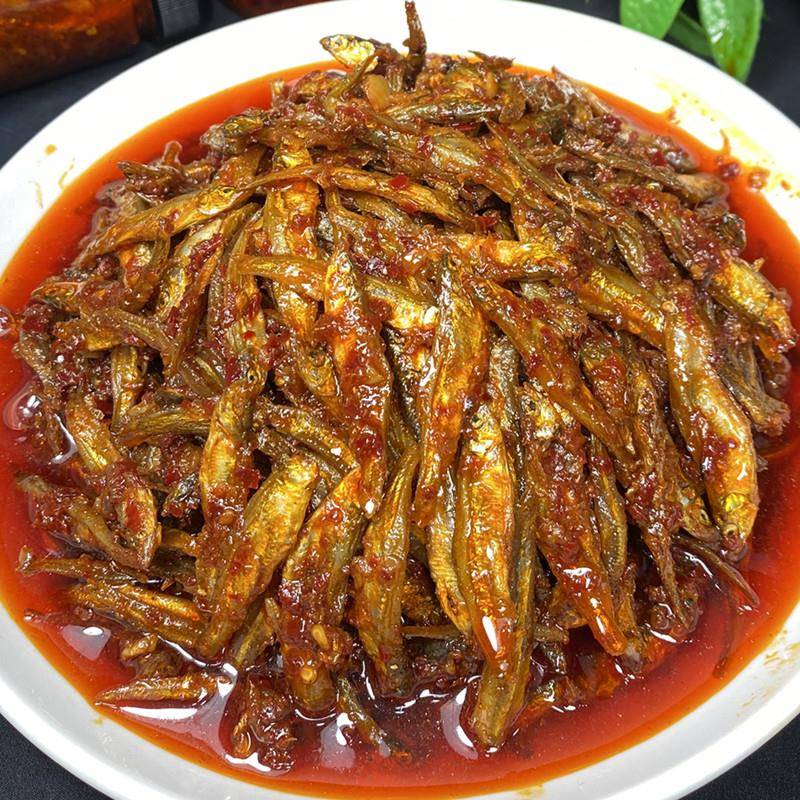 江西农家柴火小鱼仔瓶装香辣小鱼干辣椒酱可口开胃辣酱即食下饭菜