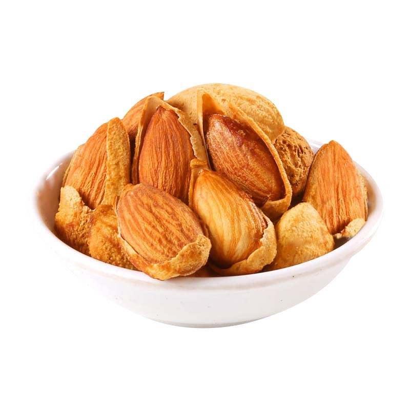 新货巴旦木】盐焗味薄壳薄皮杏仁罐装坚果干果孕妇休闲零食小吃