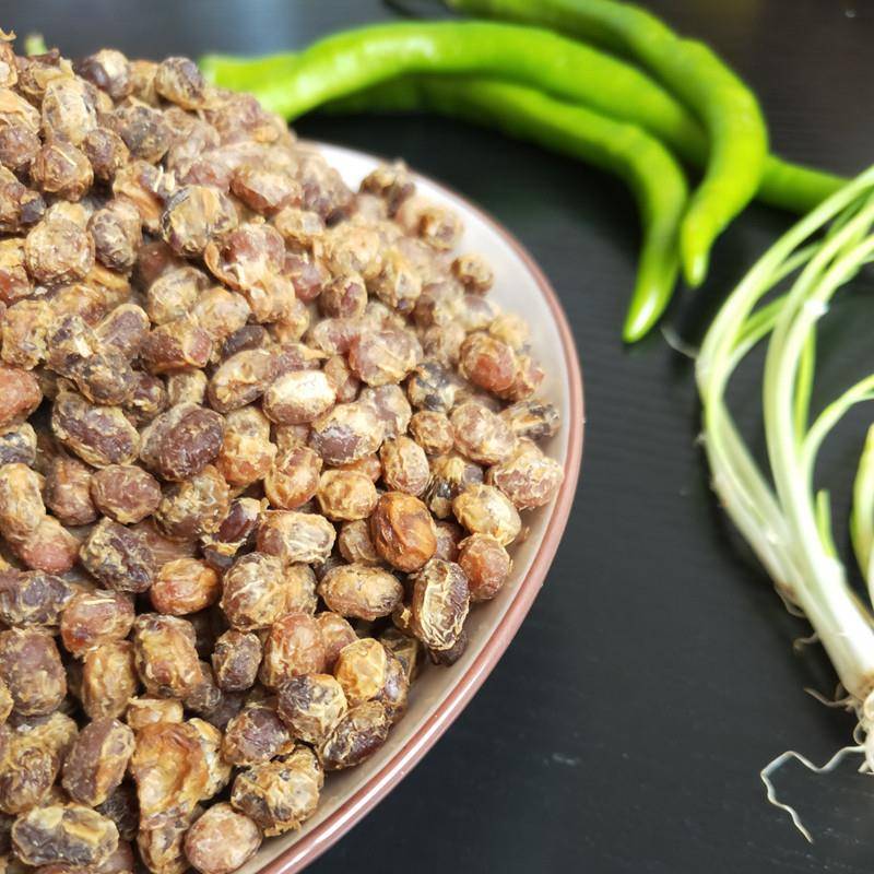 黄豆豉湘西特产干豆酱500g包邮干豆豉黄豆发酵臭豆豉豆食自制
