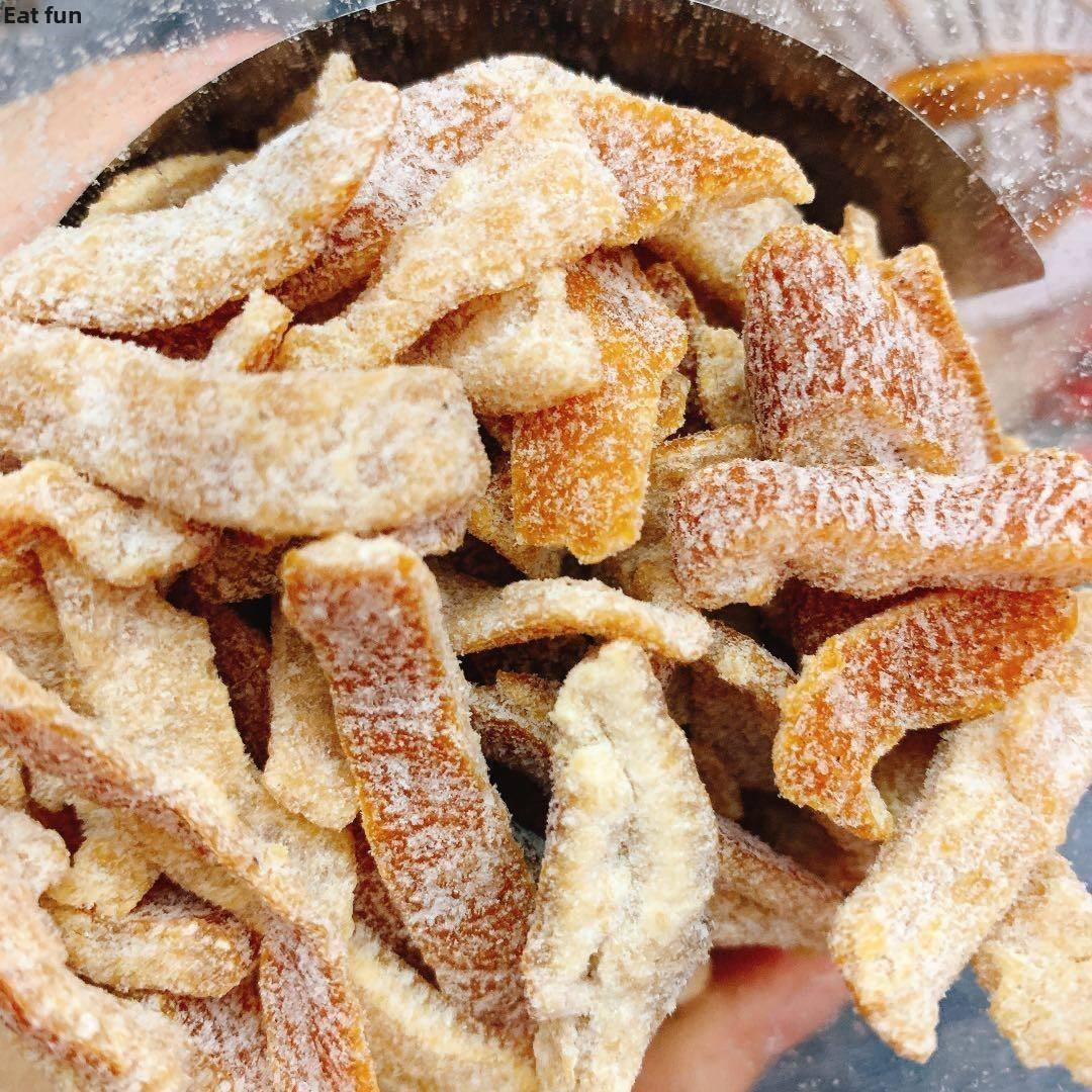 雪花陈皮条 网红姗姗物语陈皮条 夏季泡水解腻解馋陈皮条酸甜258g
