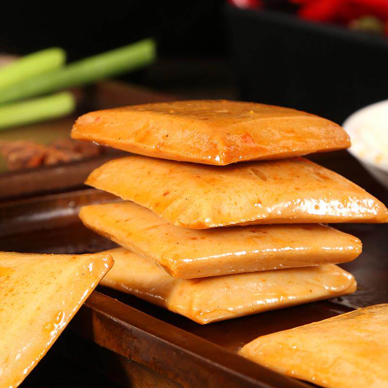 鱼豆腐鱼板烧500g 豆干制品豆腐干休闲办公室零食品特产