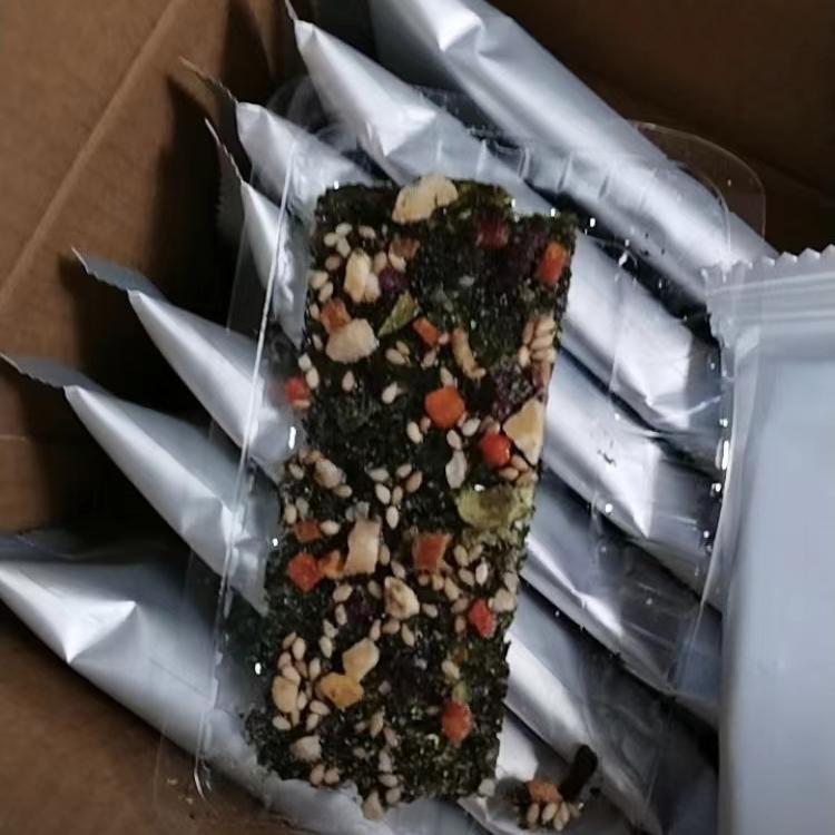 甄磨坊】果蔬海苔脆休闲零食海苔脆营养酥脆海苔孩子好吃营养有料