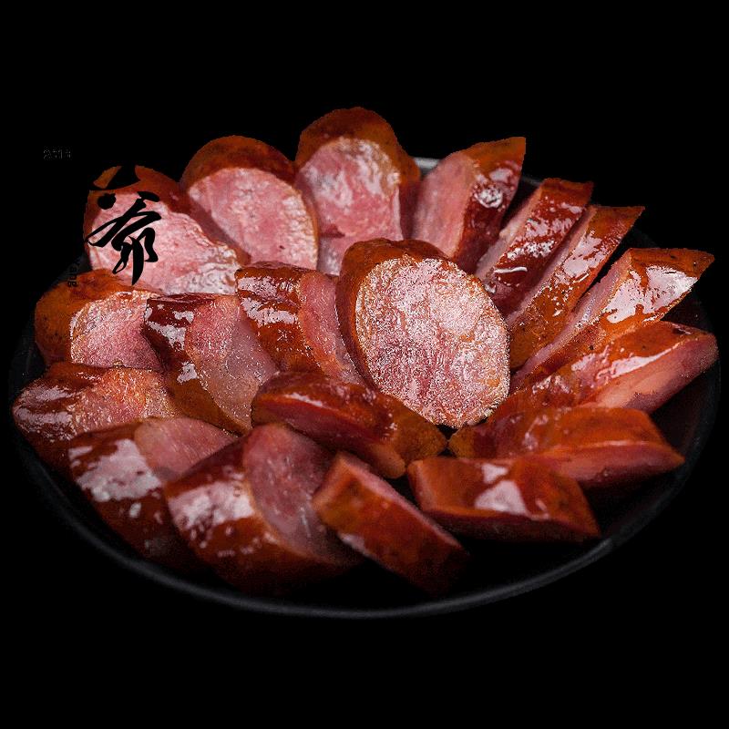 杨大爷甜味香肠500克 烟熏广味腊肠广式广东特产农家自制肉肠