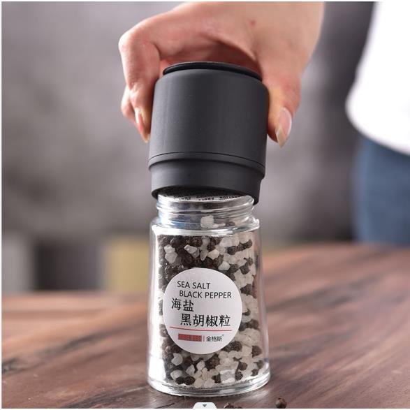 轻食牛肉煎牛扒海盐黑胡椒粒带研磨器混合西餐牛排专用调料轻食鸡