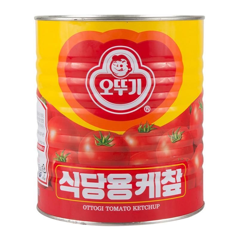 韩国原装进口番茄酱3.3KG1桶包邮餐饮店汉堡薯条调味料