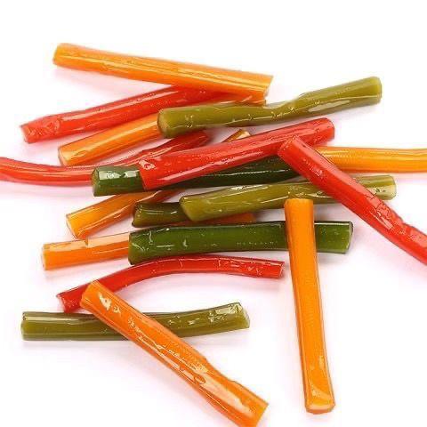 水果味凝胶软糖一品奶农蜡笔糖分享甜蜜凝胶软糖混合口味水果网红