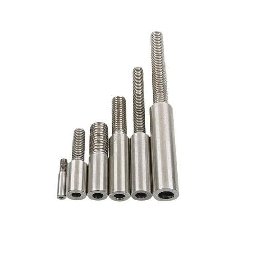 镀锌铁钢丝绳螺纹压头加工04不锈钢软细钢丝绳夹头卡头锁线器