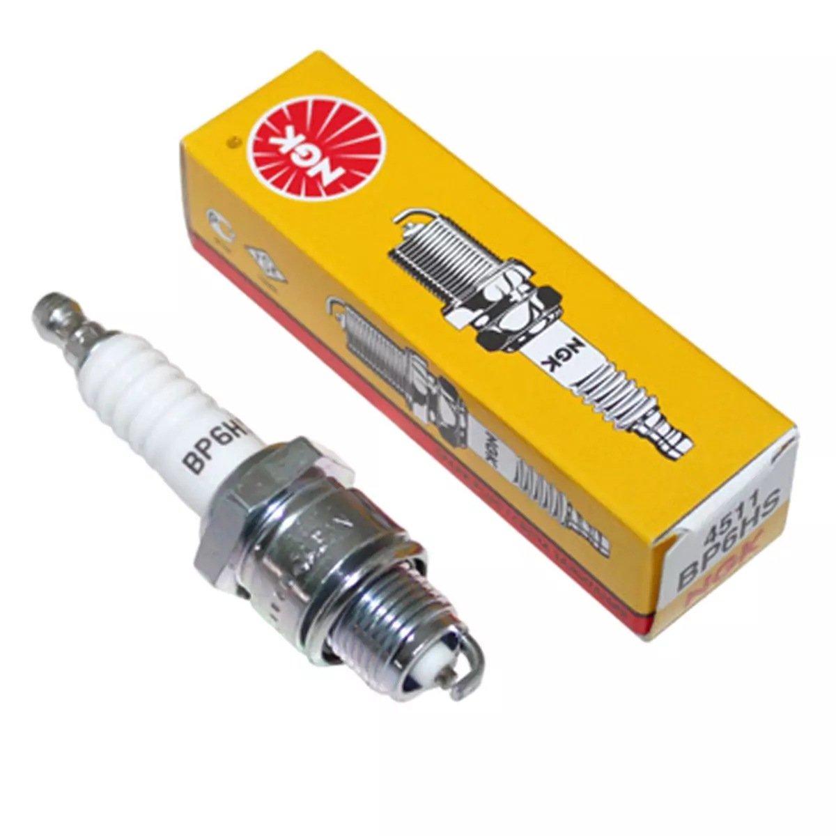 BP6HS 汽车配件NGK 适用于铱金铂金镍合金火花塞 BP6HS 4511
