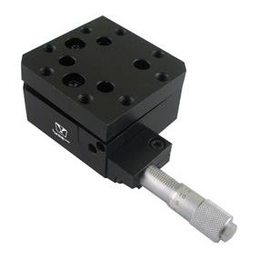 生产精密型手动倾斜位移调整滑台SQ120-4俯仰角弧度测试工作平台