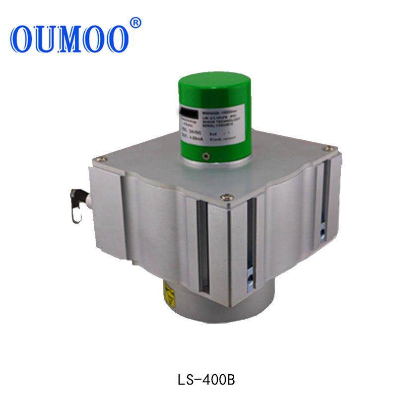 LS400B串口通讯位移传感器桥梁支座位移监测拉绳式位移传感器