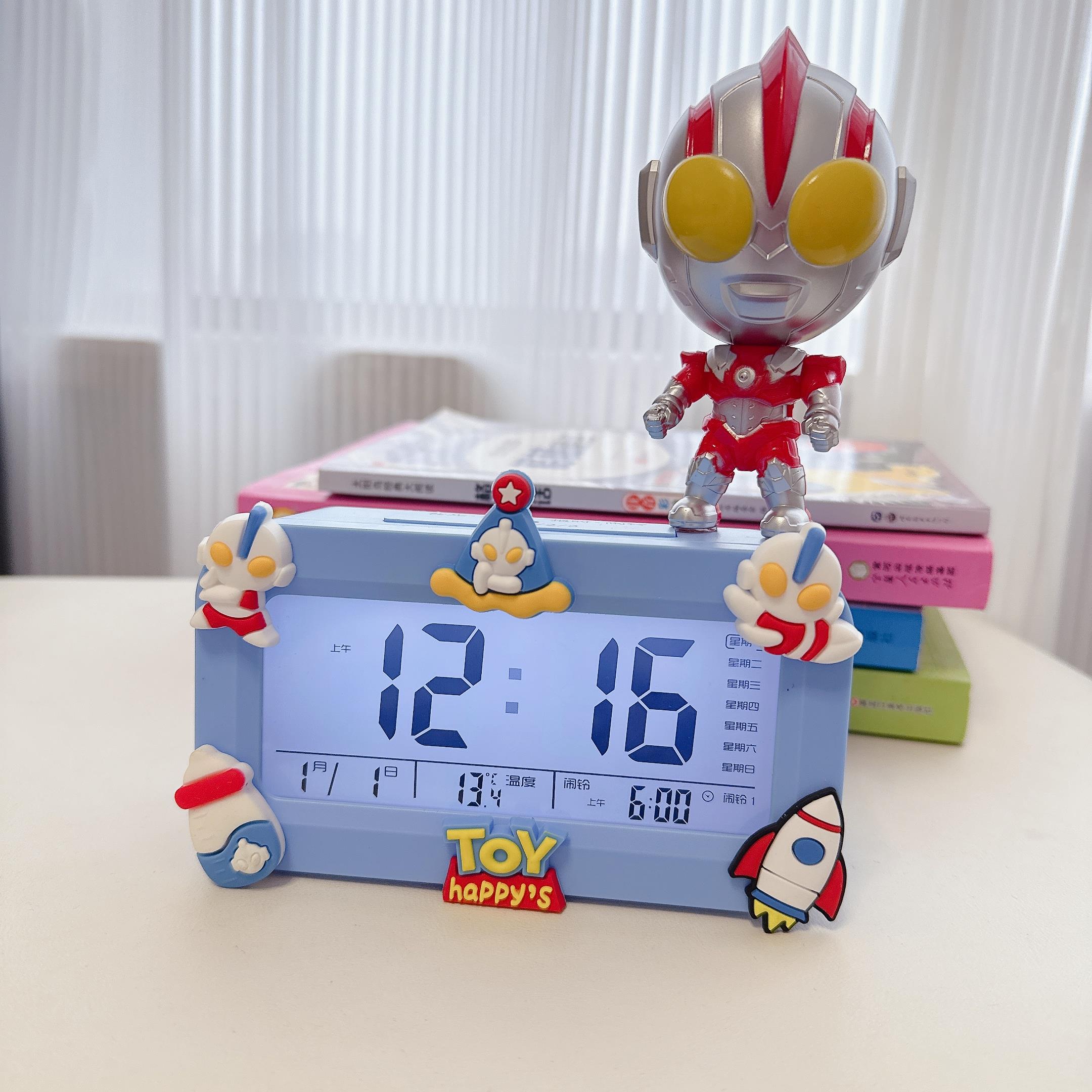 卡通小闹钟学生专用起床神器电子钟计时器儿童男女孩智能2025新款