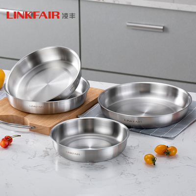 304不锈钢餐盘菜盘碟子