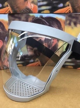 防风防护眼镜不起雾护目镜面罩护全脸防尘飞溅防飞沫油烟打磨切割