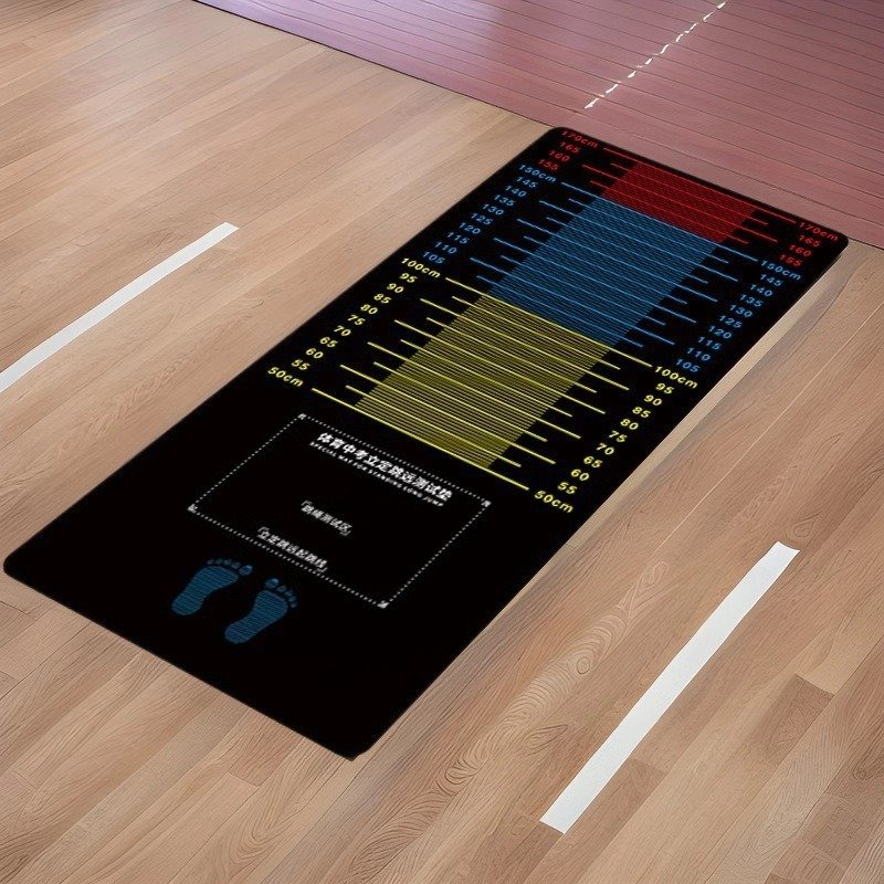 室内防滑立定跳远测试专用垫子家用中小学考体育地垫加厚训练神器