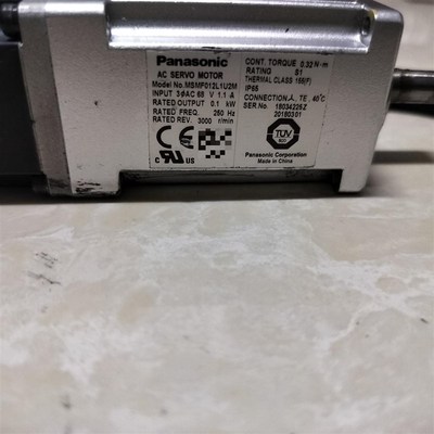 伺服电机MSMF012L1U2M 100W功率 拆机品