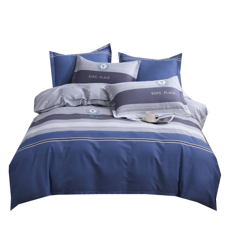 一米八乘两米1米8x2米床r上四件套全棉1.8x2.2床单被套180x200