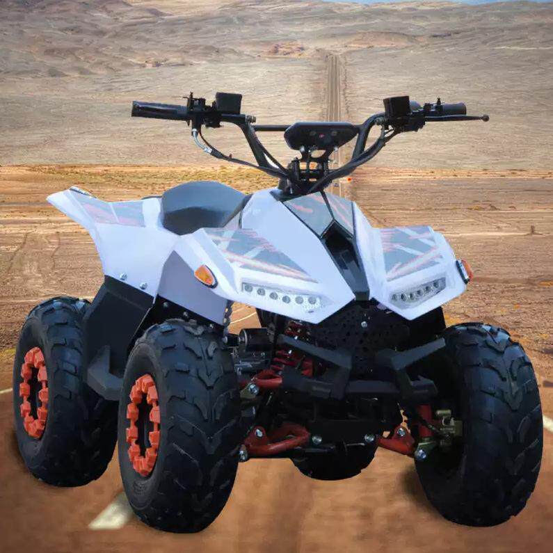 125CC四轮沙滩车越野摩托车迷你小猎鹰儿童电动全地形车汽油ATV