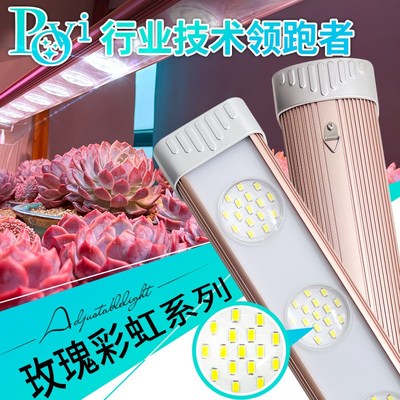 珀誉新款多肉补光灯 上色防徒家用全光谱带氛围灯led植物生长灯
