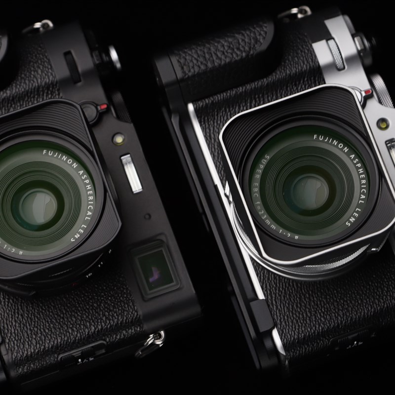 号歌 富士x100v方形遮光罩 49MM滤镜转接环 X100F X100T 相机配件
