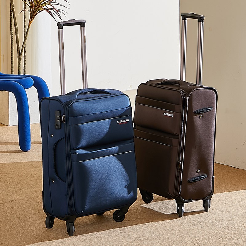 牛津布行b李箱女2025新款商务拉杆箱旅行箱登机箱密码皮箱28寸结