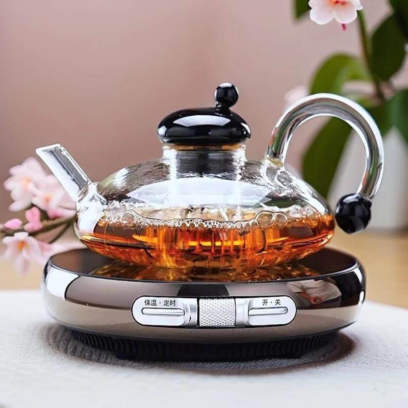 茗凤祥高端合金黑晶炉家用保温超薄迷你围炉煮茶快煮壶自动煮茶器,餐饮具,煮茶炉,淘宝优惠券,粉丝福利购,淘宝优惠卷