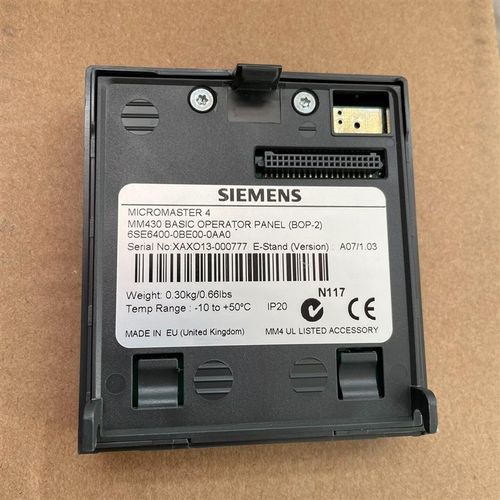 6SE6400-0BE00-0AA0MM430操作面板