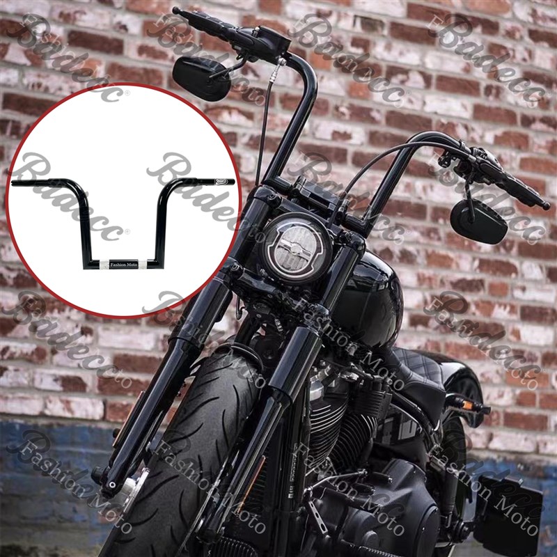 哈雷改装车把1.25英寸车把复古风格戴纳 街霸路威S/st肥仔突破者