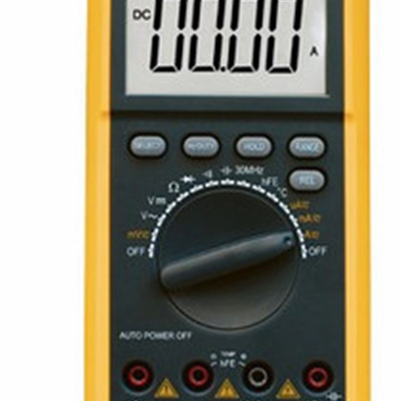 胜利VC97 数字万用电表自动量程电池电容表高清背光可测温度频率