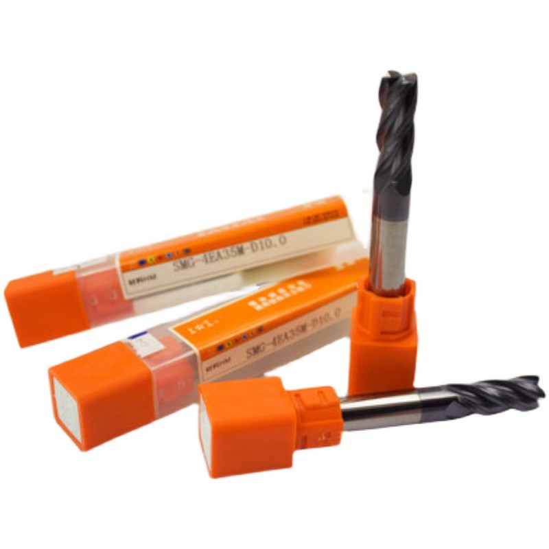 上工四刃整体合金铣刀圆鼻铣刀4刃SMH-4TA35S- D6D10D12R0.5R1R2