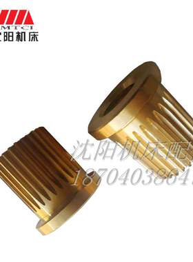 齐齐哈尔铣床 XW5032纵向螺母 丝母 T40*6 Z28 图号7501F 右旋